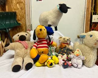 Vintage Plush Toy Collection