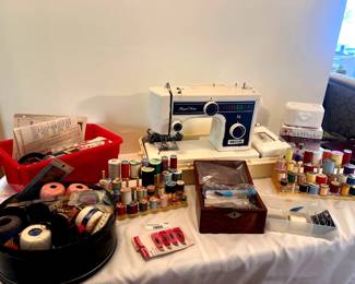 Necchi Royal Series Sewing Machine & Sewing Accessories