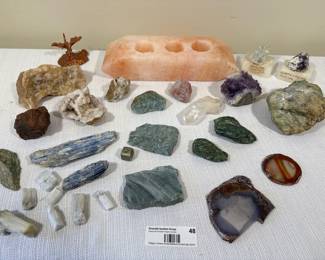 Assorted Mineral Collection