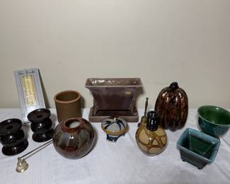 Assorted Ceramic and Glass Decor