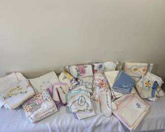 Collection of Vintage Linens