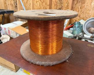 Large Spool of Copper Wire