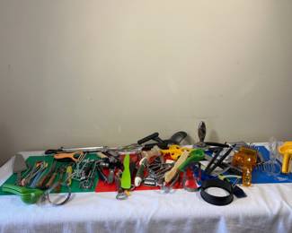 Assorted Kitchen Tools Collection