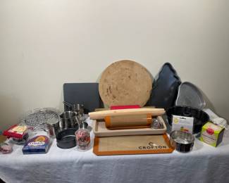 Assorted Baking Supplies Lot