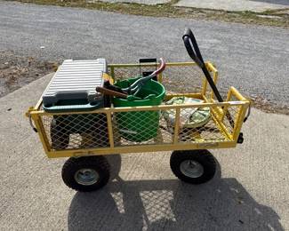 Sturdy Garden Utility Cart/Wagon