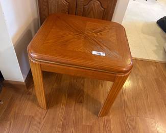 Vintage Wood Side Table