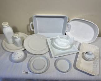 White Ceramic Kitchenware