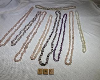Collection of Gemstone Necklaces