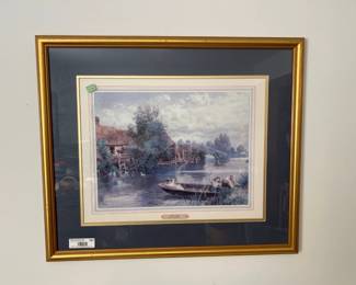Horning Ferry by M. Birket Foster Framed Wall Hanging