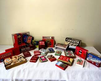 Vintage Playing Cards & Other Games