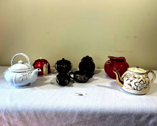 Assorted Teapot Collection