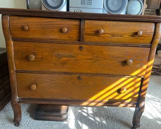 Vintage Wooden Dresser