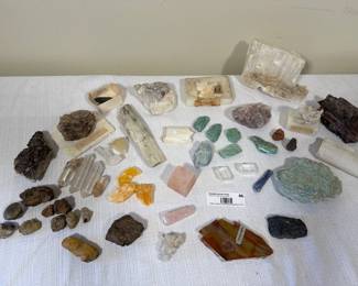Diverse Mineral and Gemstone Collection
