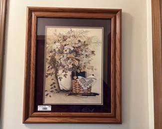 1998 Floral Still Life Print
