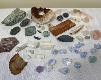 Assorted Mineral and Crystal Collection