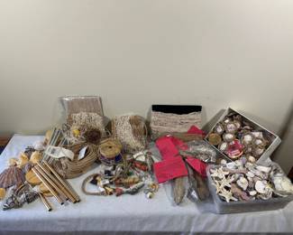 Assorted Nautical Craft Supplies