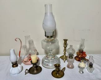 Antique Oil Lamps