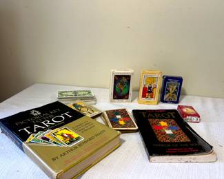 Tarot Cards and Books Collection