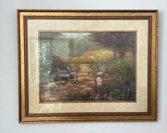 Framed Garden Print