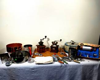 Collection of Vintage Kitchenware