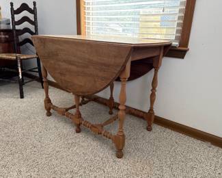 Antique Drop Leaf Table