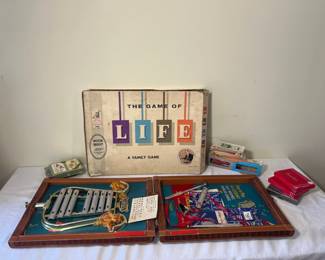 Vintage Board Game and Tarot Set