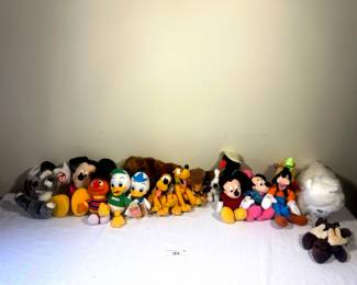 Collection of Plush Characters