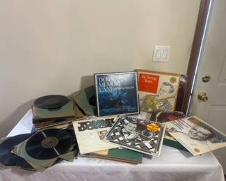 Vintage Vinyl Record Collection