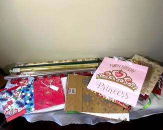 Assorted Gift Bags and Wrap