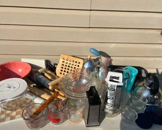 Assorted Kitchen Tools and Utensils