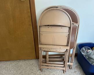 Set of Vintage Folding Chairs
