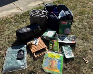 Camping Gear Bundle with Coleman Items