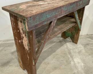 Bucket Bench in Old Paint