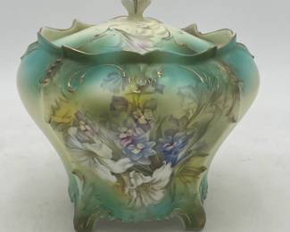 RS Prussia Biscuit Jar