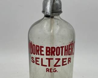 Moore Bros, Seltzer Bottle, St. Louis, MO