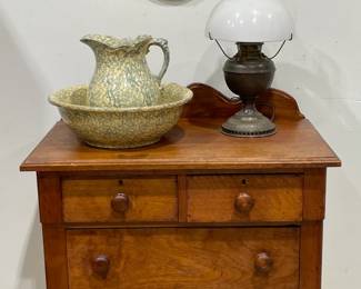 Walnut Washstand/ Chest