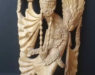 Sri Kampid Hand Carved Southeast Asian Figurine RESERVE