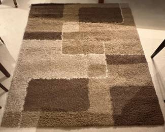 Large Brown Rug Made In Belgium