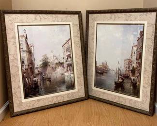 Framed and Matted Prints of Venice Italy