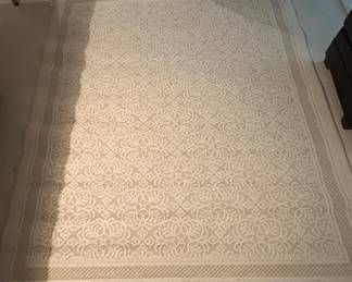 Large Cream Beige Rug By Mohawk
