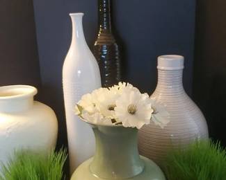 Decorative Urn, Floor Pot Mystery Lot