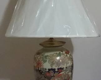 Pair of Koi Fish Cloisonn Lamps