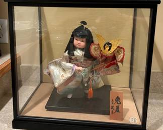 Japanese Doll In Case