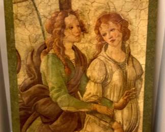 The Three Graces Print By Botticelli