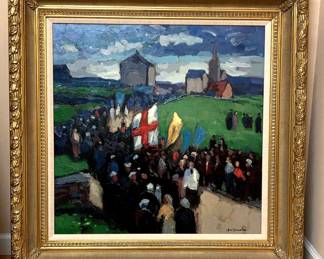 Painting of a Procession
