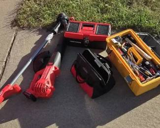Toolboxes toolbag, Leafblower And Weedwhacker