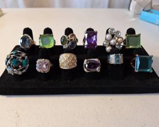 Sparkly Rings