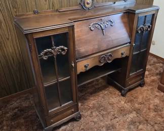  01 Antique Secretary Desk