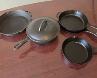 Cast Iron Pot And Pans