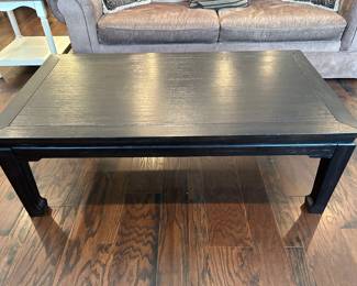 Black coffee table